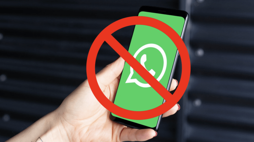 Bloqueo whatsapp por error